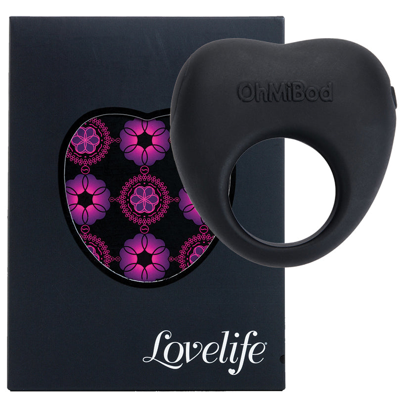 OhMiBod Lovelife Share Couples Ring Vibe-Black