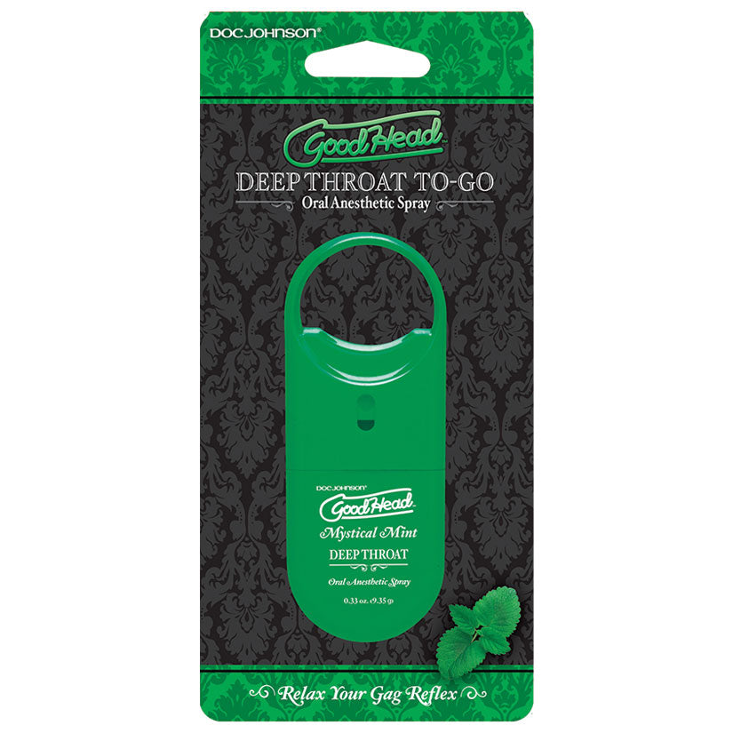 GoodHead Deep Throat Spray To Go-Mint .33oz