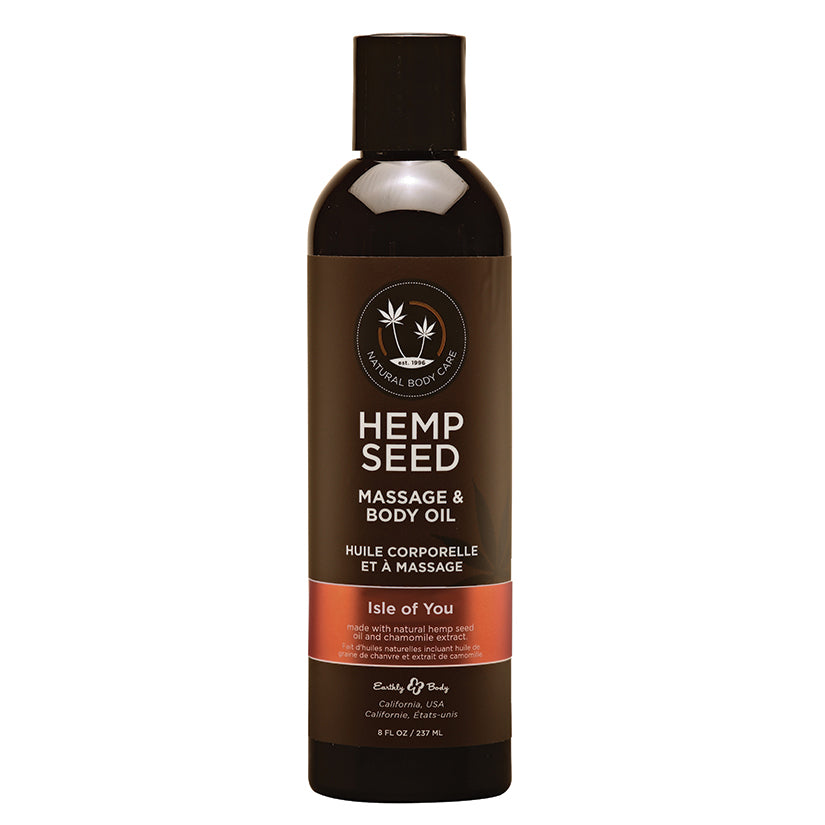 Earthly Body Massage & Body Oil-Isle of You 8oz