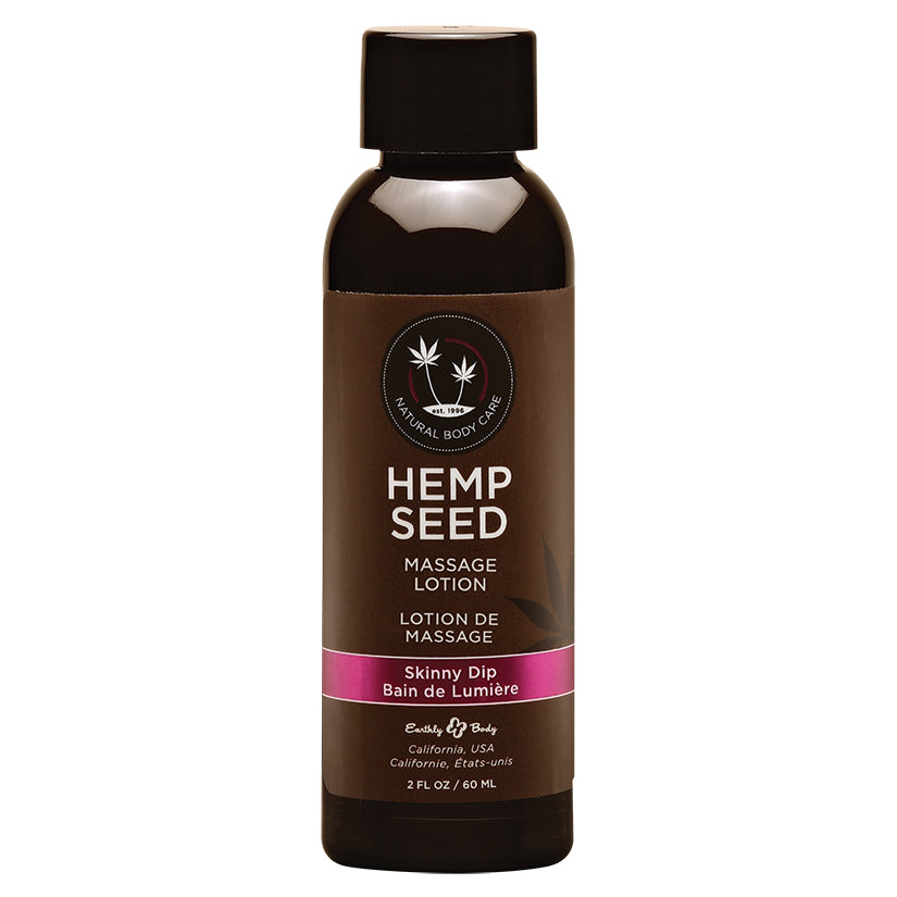 Earthly Body Massage Lotion-Skinny Dip 2oz