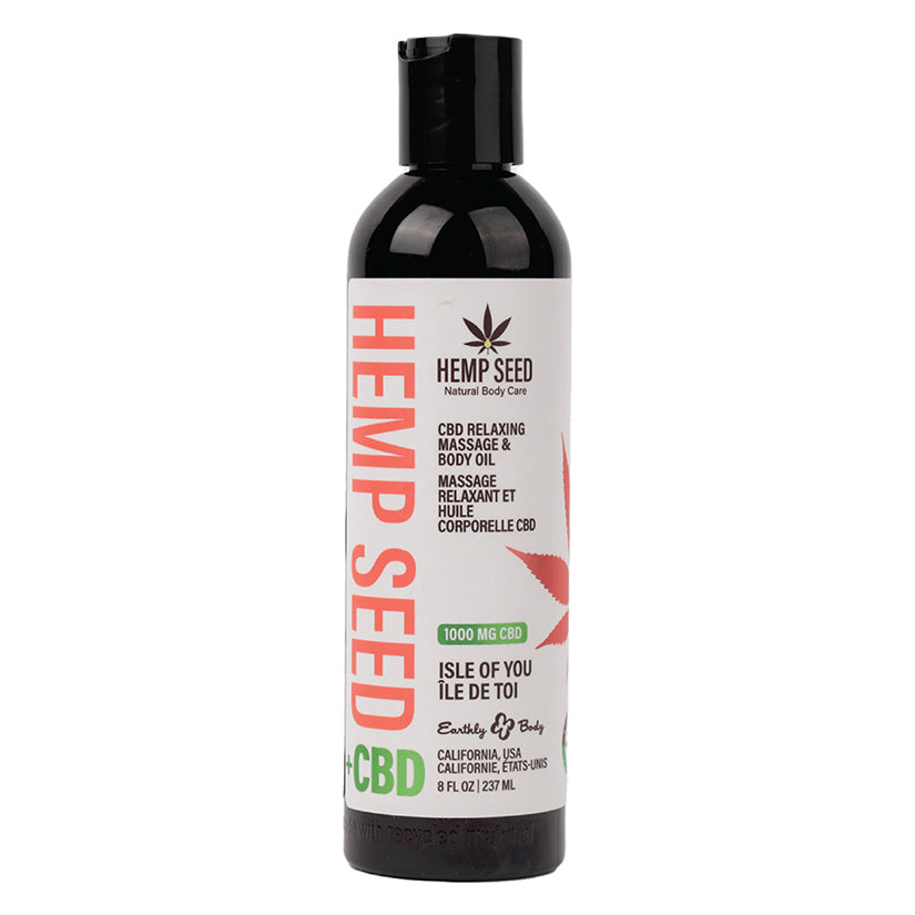 Earthly Body Relaxing Massage and Body Oil-Isle Of You 8oz