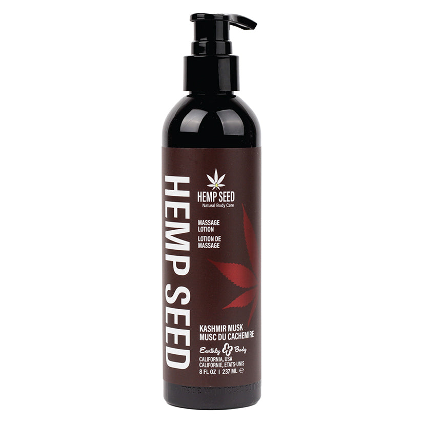 Earthly Body Massage Lotion-Kashmir Musk 8oz