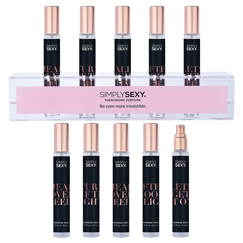 Simply Sexy Confessions Pheromone Perfume Spray  26pc Bundle