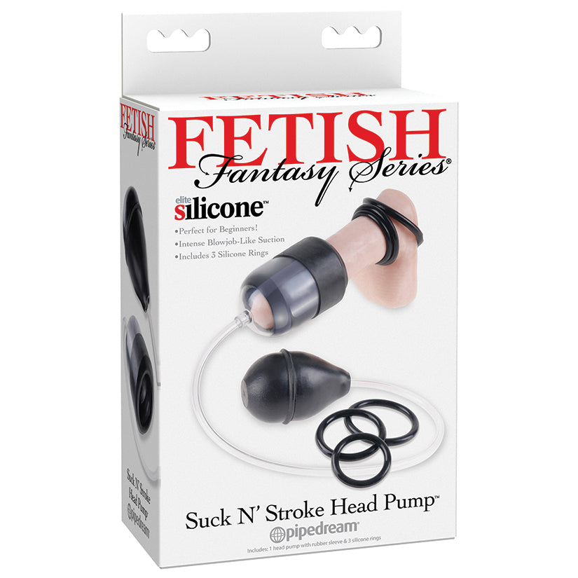 Fetish Fantasy Series Suck N Stroke Head Pump