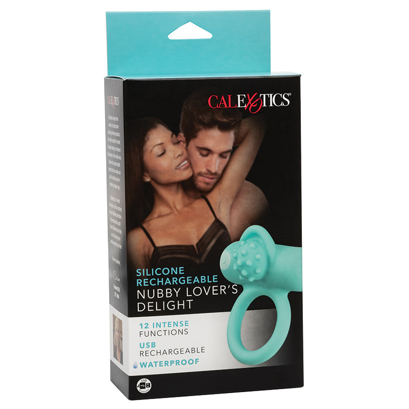 Silicone Rechargeable Nubby Lovers Delight