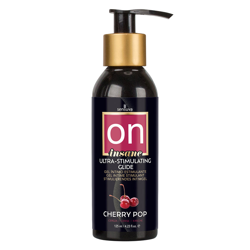 Sensuva Ultra-Stimulating On Insane Moisturizer-Cherry Pop 4oz