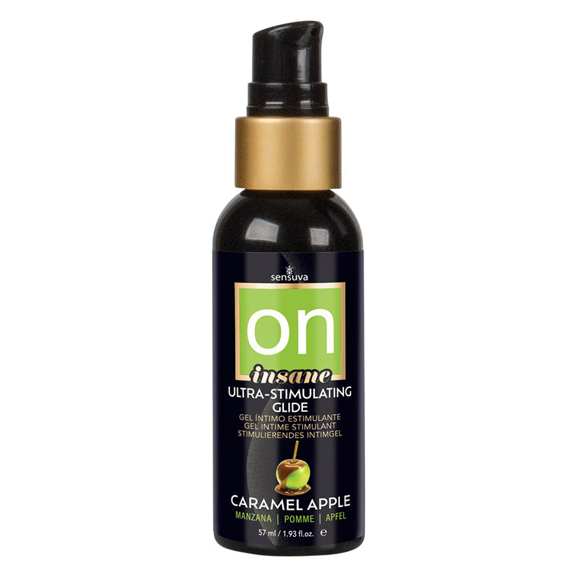 Sensuva Ultra-Stimulating On Insane Moisturizer-Caramel Apple 2oz