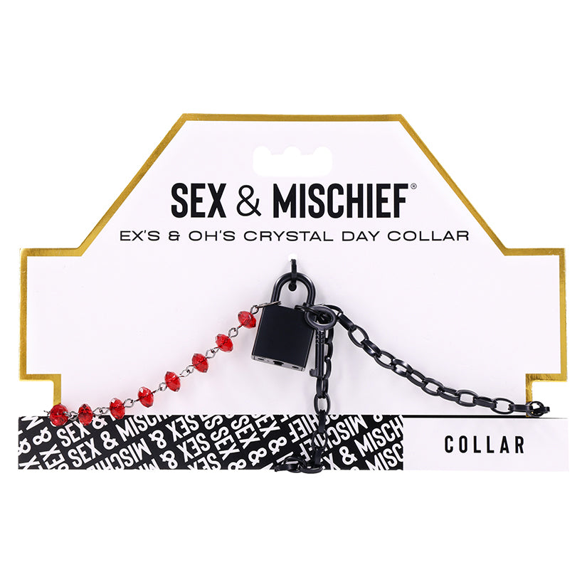 Ex's & Oh's Crystal Day Collar