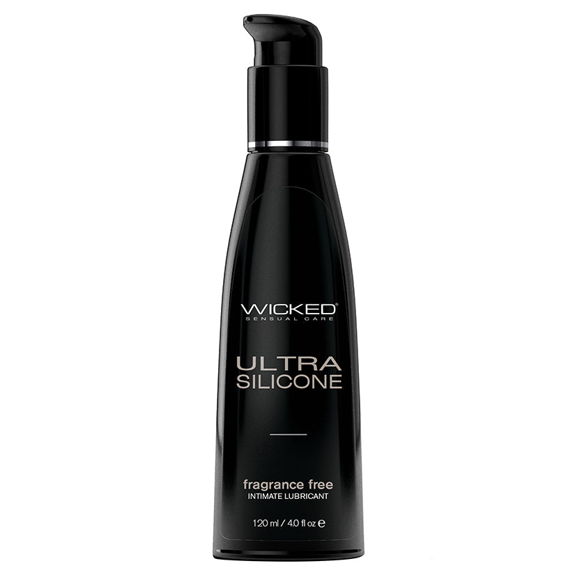 Wicked Ultra Silicone Lube Fragrance Free 4oz