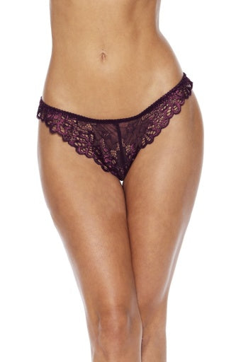 72107X - M&M QUEEN LACE TANGA
