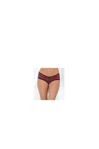 *59093X - QUEEN PLAID PANTY