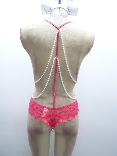 TWO TONE CASCADE PEARL TEDDY