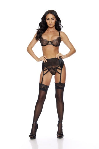 23801H - BRA & GARTERBELT SET